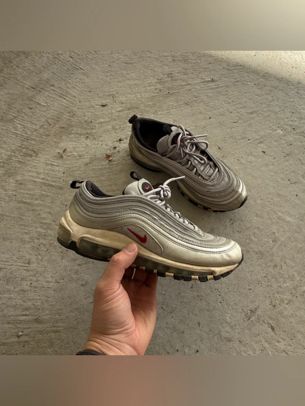 Nike Air Max 97 Silver Bullet OG – Size 5.5Y / Women’s – Used - Picture 1 of 8
